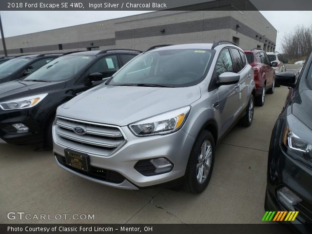 2018 Ford Escape SE 4WD in Ingot Silver