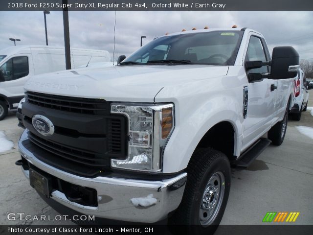 2018 Ford F250 Super Duty XL Regular Cab 4x4 in Oxford White