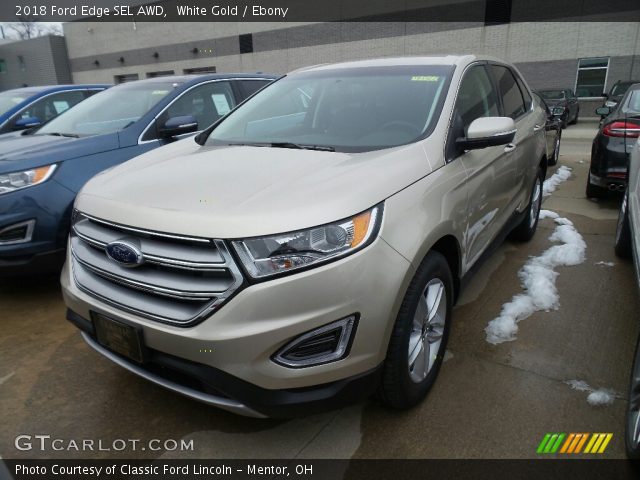 2018 Ford Edge SEL AWD in White Gold