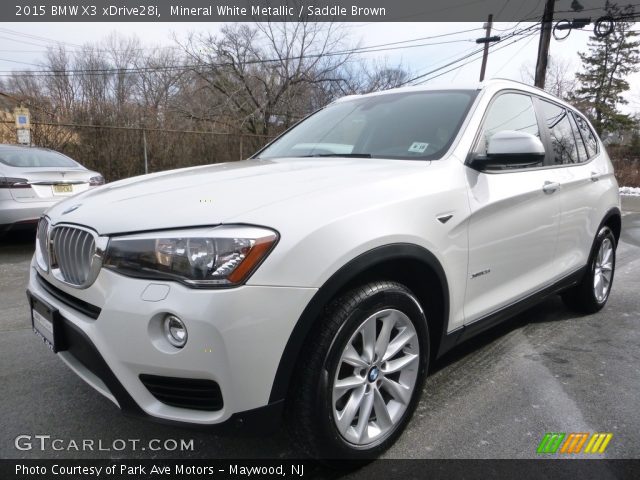 2015 BMW X3 xDrive28i in Mineral White Metallic