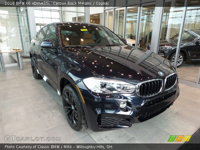 2018 BMW X6 xDrive35i in Carbon Black Metallic