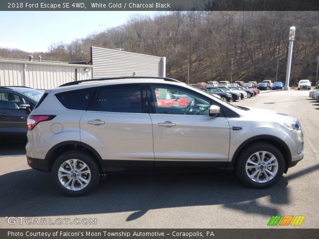 2018 Ford Escape SE 4WD in White Gold