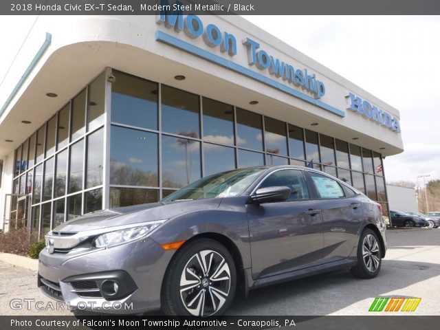 2018 Honda Civic EX-T Sedan in Modern Steel Metallic