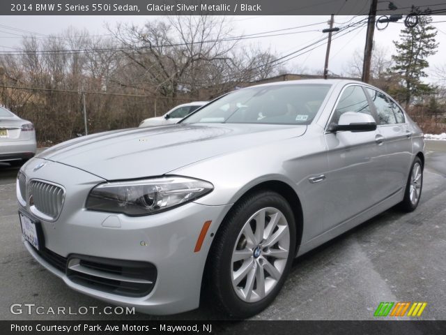 2014 BMW 5 Series 550i Sedan in Glacier Silver Metallic