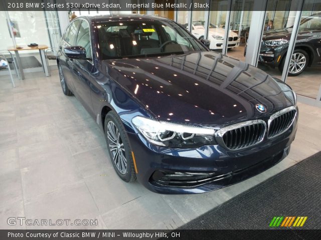 2018 BMW 5 Series 530i xDrive Sedan in Imperial Blue Metallic