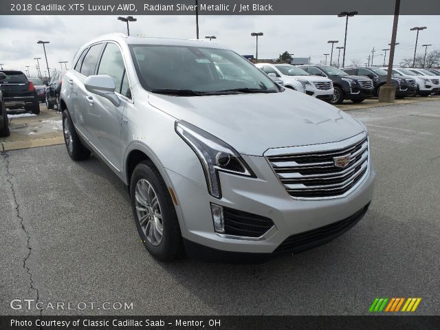 2018 Cadillac XT5 Luxury AWD in Radiant Silver Metallic