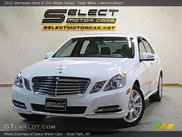 2013 Mercedes-Benz E 350 4Matic Sedan in Polar White