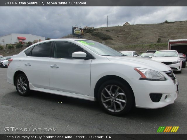 2014 Nissan Sentra SR in Aspen White