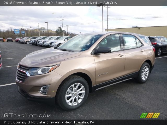 2018 Chevrolet Equinox LS AWD in Sandy Ridge Metallic