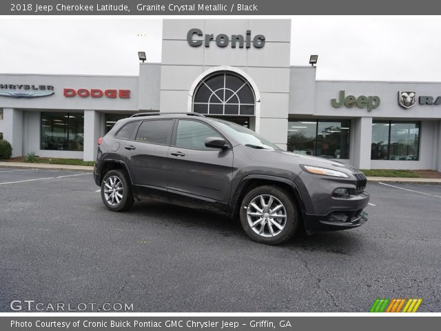 2018 Jeep Cherokee Latitude in Granite Crystal Metallic