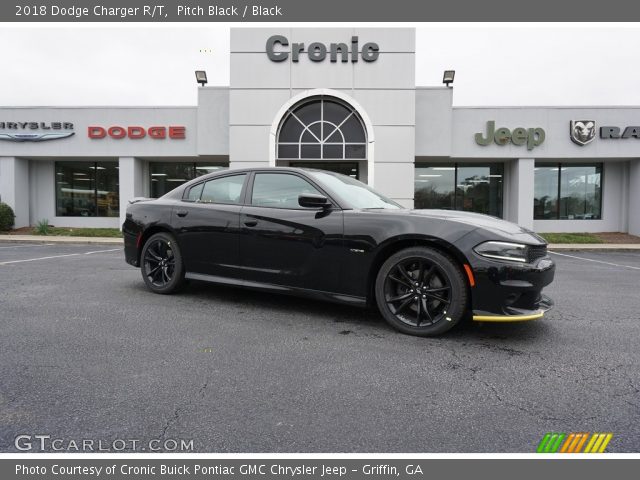 2018 Dodge Charger R/T in Pitch Black