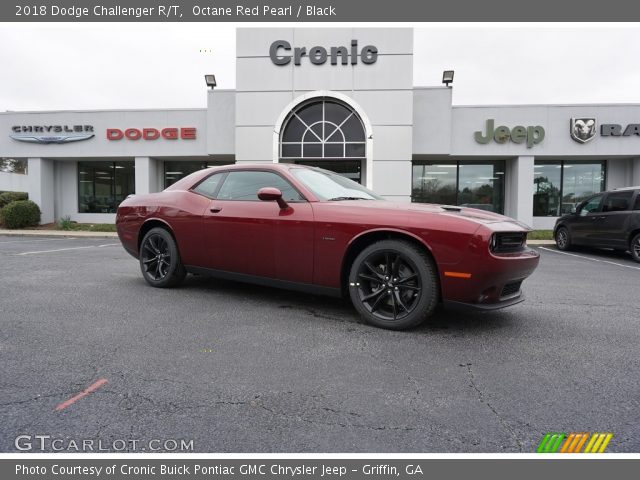2018 Dodge Challenger R/T in Octane Red Pearl