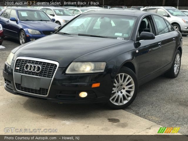 2008 Audi A6 3.2 quattro Sedan in Brilliant Black