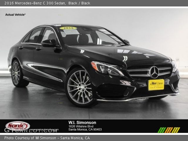 2016 Mercedes-Benz C 300 Sedan in Black