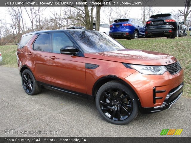 2018 Land Rover Discovery HSE Luxury in Namib Orange Metallic