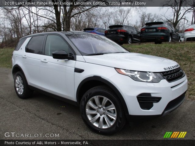 2018 Land Rover Range Rover Evoque Landmark Edition in Yulong White