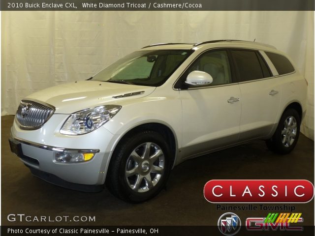 2010 Buick Enclave CXL in White Diamond Tricoat