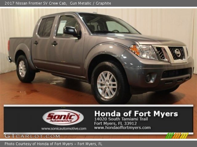 2017 Nissan Frontier SV Crew Cab in Gun Metallic