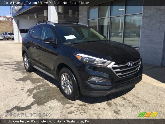 2018 Hyundai Tucson SEL AWD in Black Noir Pearl