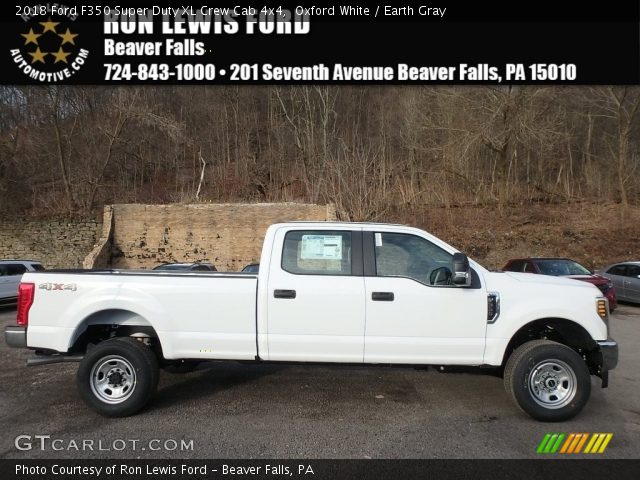 2018 Ford F350 Super Duty XL Crew Cab 4x4 in Oxford White