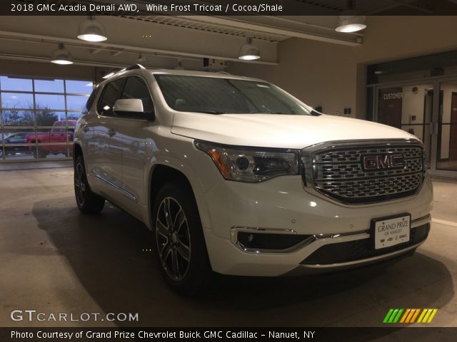 2018 GMC Acadia Denali AWD in White Frost Tricoat