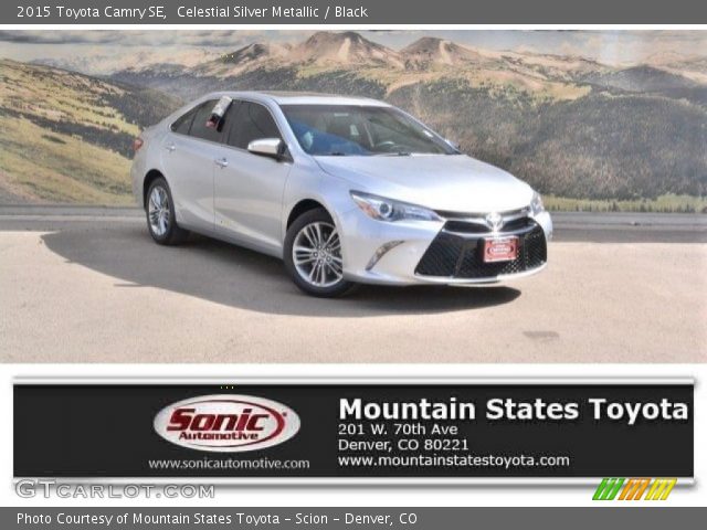 2015 Toyota Camry SE in Celestial Silver Metallic