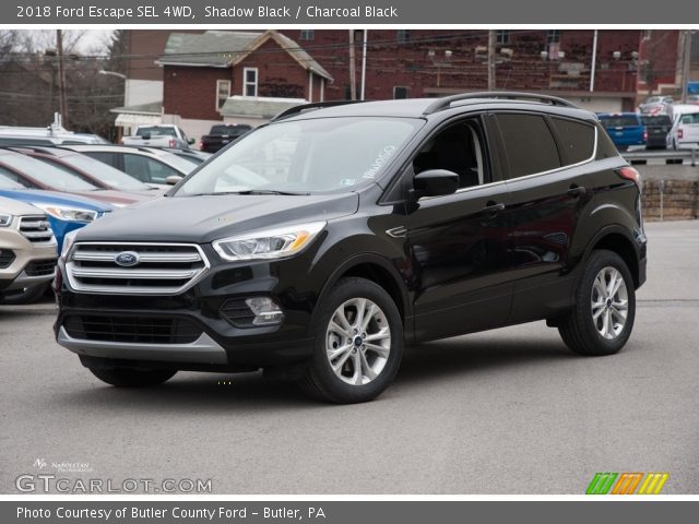 2018 Ford Escape SEL 4WD in Shadow Black