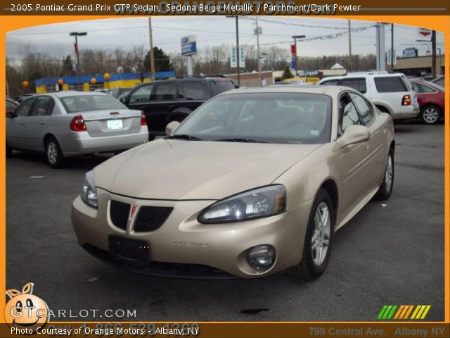 2005 Pontiac Grand Prix GTP Sedan in Sedona Beige Metallic