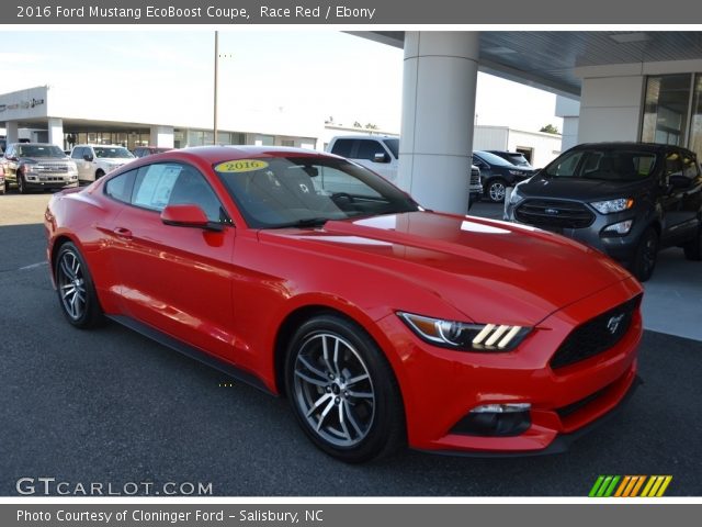2016 Ford Mustang EcoBoost Coupe in Race Red