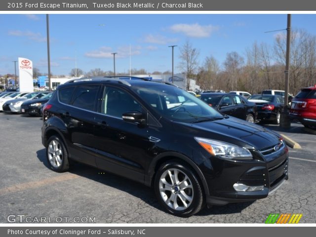 2015 Ford Escape Titanium in Tuxedo Black Metallic