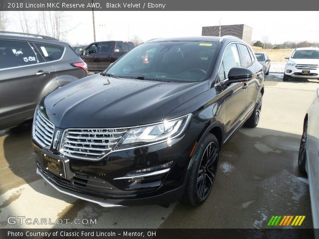 2018 Lincoln MKC Reserve AWD in Black Velvet