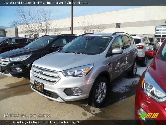 2018 Ford Escape SE 4WD in Ingot Silver