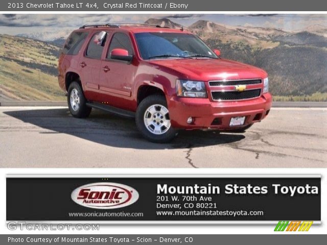 2013 Chevrolet Tahoe LT 4x4 in Crystal Red Tintcoat
