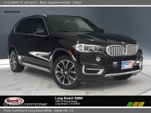 2018 BMW X5 sDrive35i in Black Sapphire Metallic