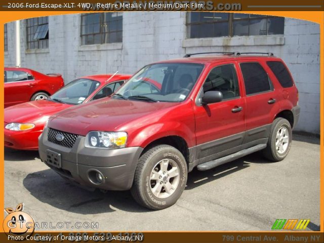 2006 Ford Escape XLT 4WD in Redfire Metallic