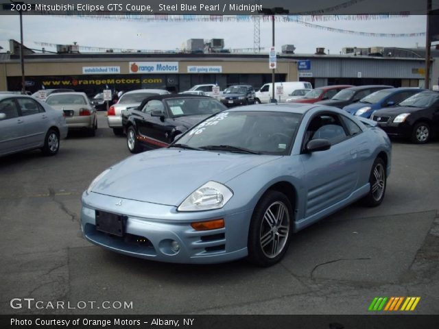 2003 Mitsubishi Eclipse GTS Coupe in Steel Blue Pearl