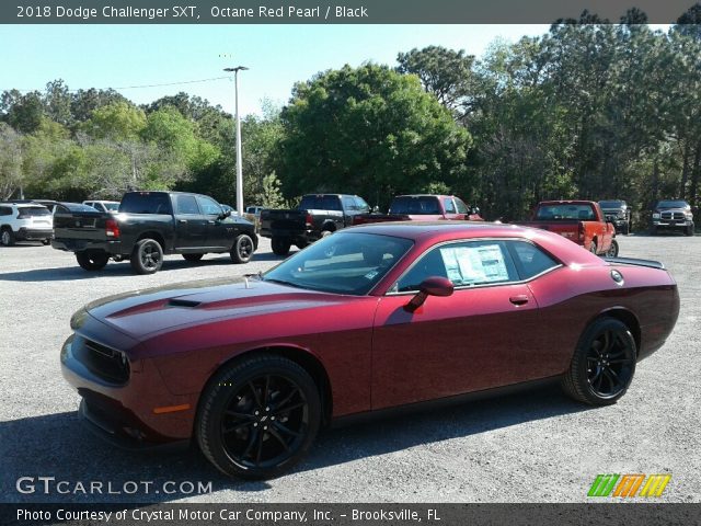 2018 Dodge Challenger SXT in Octane Red Pearl