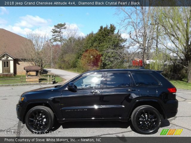 2018 Jeep Grand Cherokee Altitude 4x4 in Diamond Black Crystal Pearl
