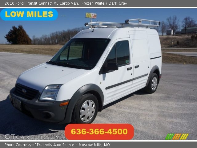2010 Ford Transit Connect XL Cargo Van in Frozen White