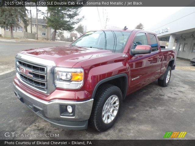 2015 GMC Sierra 1500 SLE Double Cab 4x4 in Sonoma Red Metallic