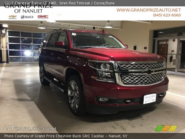 2018 Chevrolet Tahoe LT 4WD in Siren Red Tintcoat