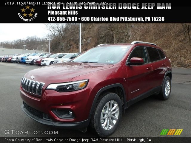 2019 Jeep Cherokee Latitude 4x4 in Velvet Red Pearl