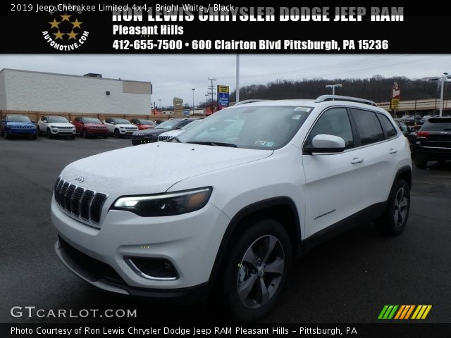 2019 Jeep Cherokee Limited 4x4 in Bright White