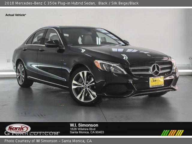 2018 Mercedes-Benz C 350e Plug-in Hybrid Sedan in Black