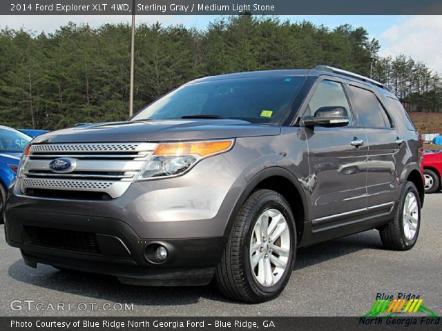 2014 Ford Explorer XLT 4WD in Sterling Gray
