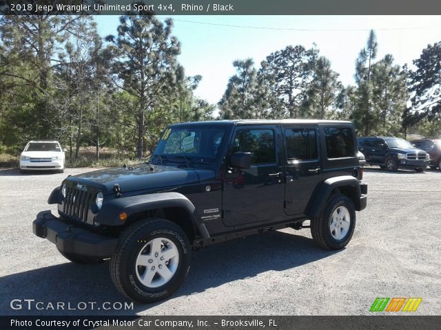 2018 Jeep Wrangler Unlimited Sport 4x4 in Rhino