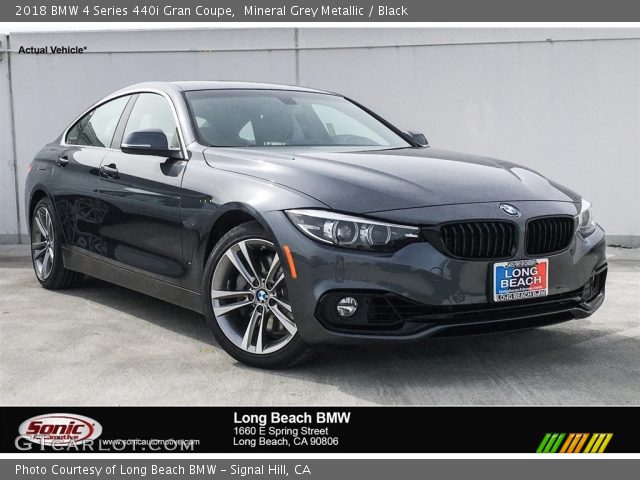 2018 BMW 4 Series 440i Gran Coupe in Mineral Grey Metallic