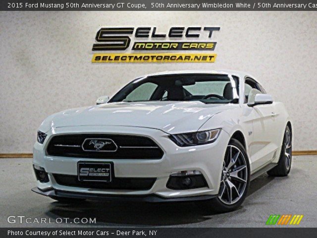 2015 Ford Mustang 50th Anniversary GT Coupe in 50th Anniversary Wimbledon White