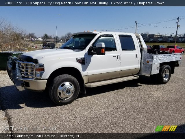 2008 Ford F350 Super Duty King Ranch Crew Cab 4x4 Dually in Oxford White