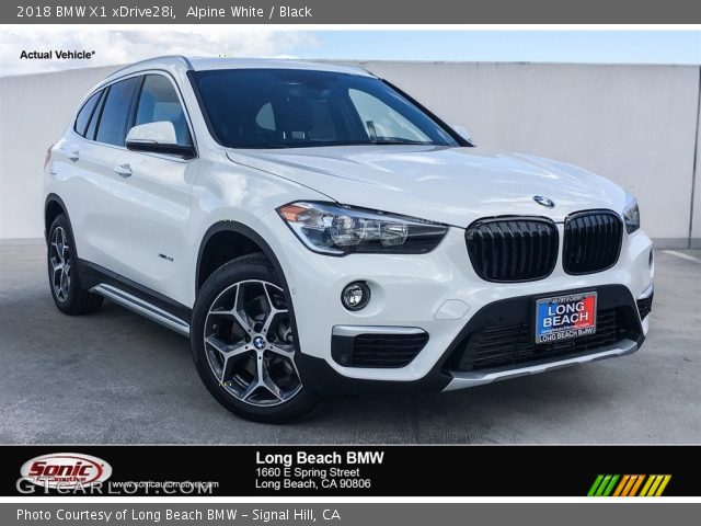 2018 BMW X1 xDrive28i in Alpine White